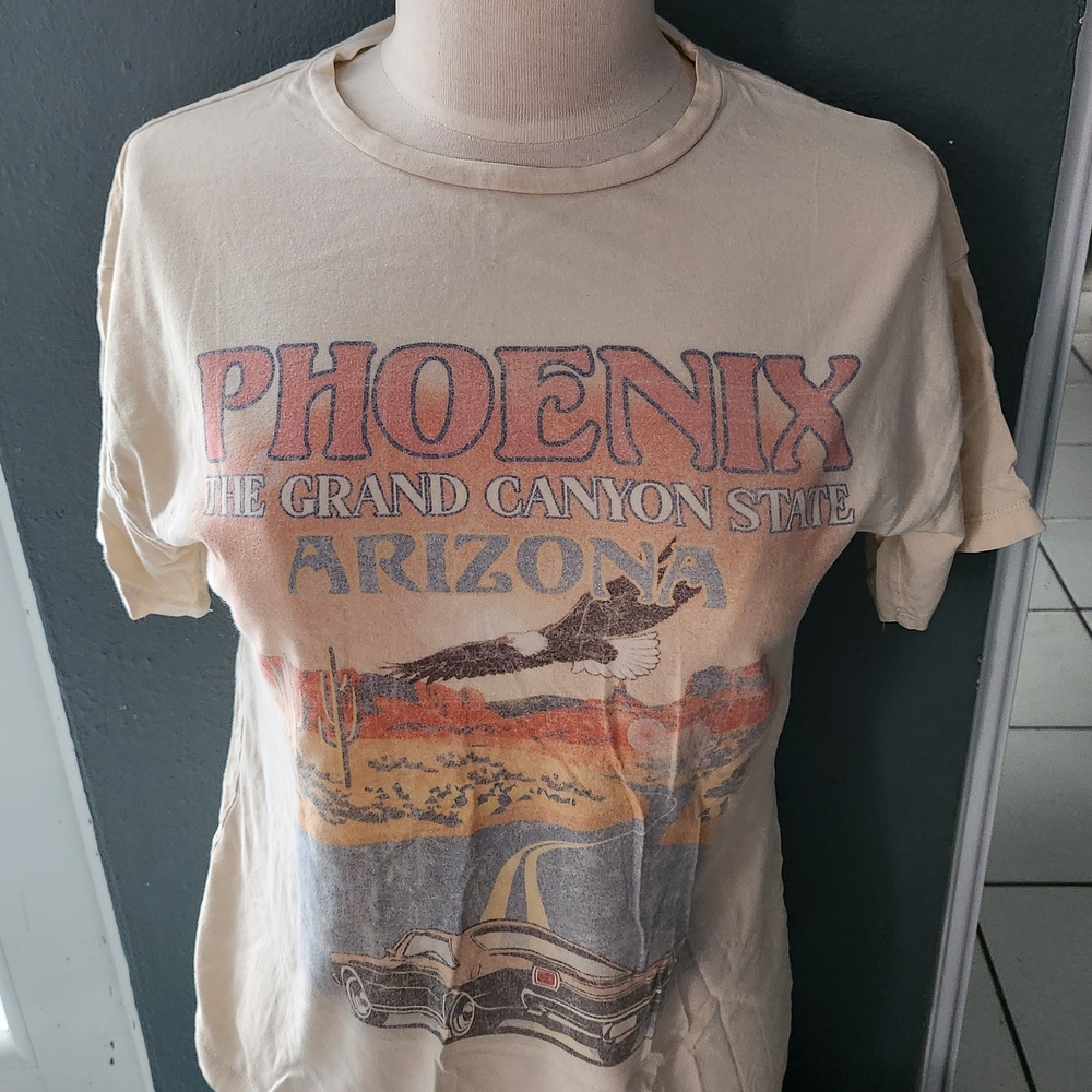 Princess Polly Cream Logo Tee